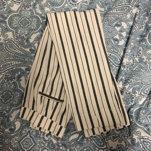 Brandy Melville Pants - BRANDY MELVILLE STRIPED TILDEN PANTS